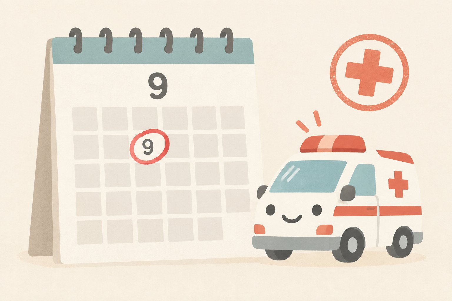 9月9日「救急の日」とは?なぜ今“救急セットの見直し”なのか