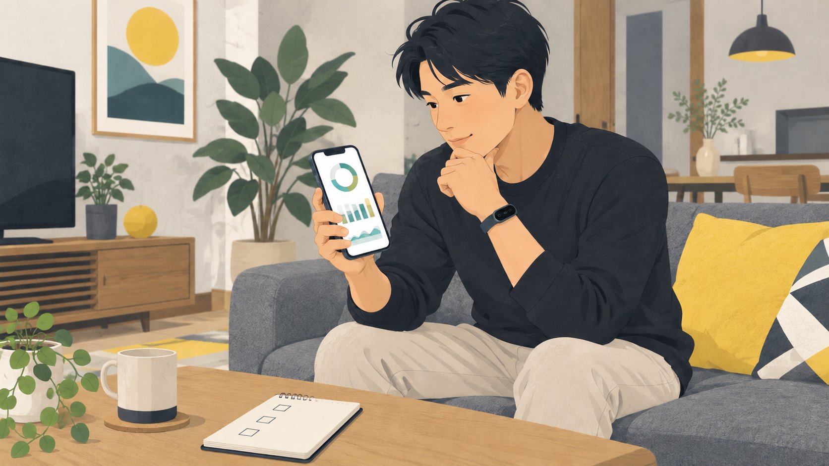 買う前に知っておきたい3つの注意点｜月額料金・アプリ・健康機能の位置づけ