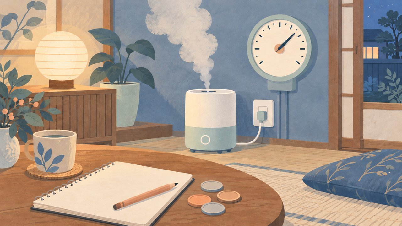 スチーム式加湿器の電気代はいくら?1時間・1か月の目安を機種別に計算